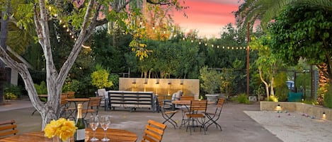 Opções para refeição ao ar livre