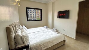 3 bedrooms, iron/ironing board, WiFi, bed sheets - Spacious 3BR 2BA Apartment 102m2 AC Elevator Self Check in Marrakesh (Marrakesh)