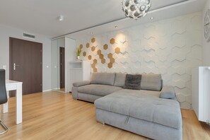 Comfort Apartment | Living area - Szafarnia 1 by Grand Apartments (Gdańsk)