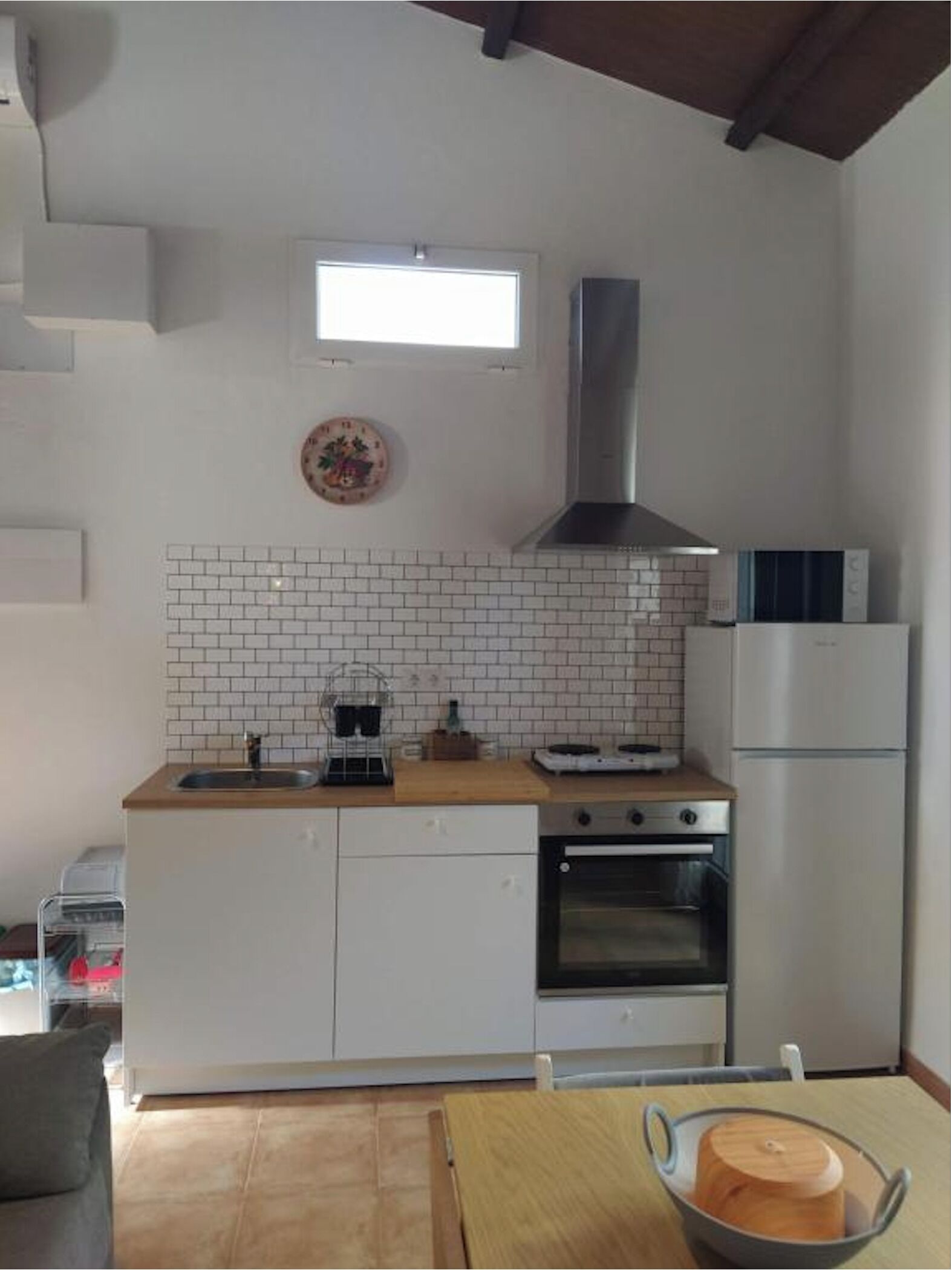 Microonde, forno, piano cottura