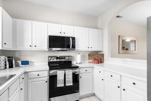 Fridge, microwave, stovetop, dishwasher - Two bedroom updated condo in Barefoot, NMB (North Myrtle Beach)