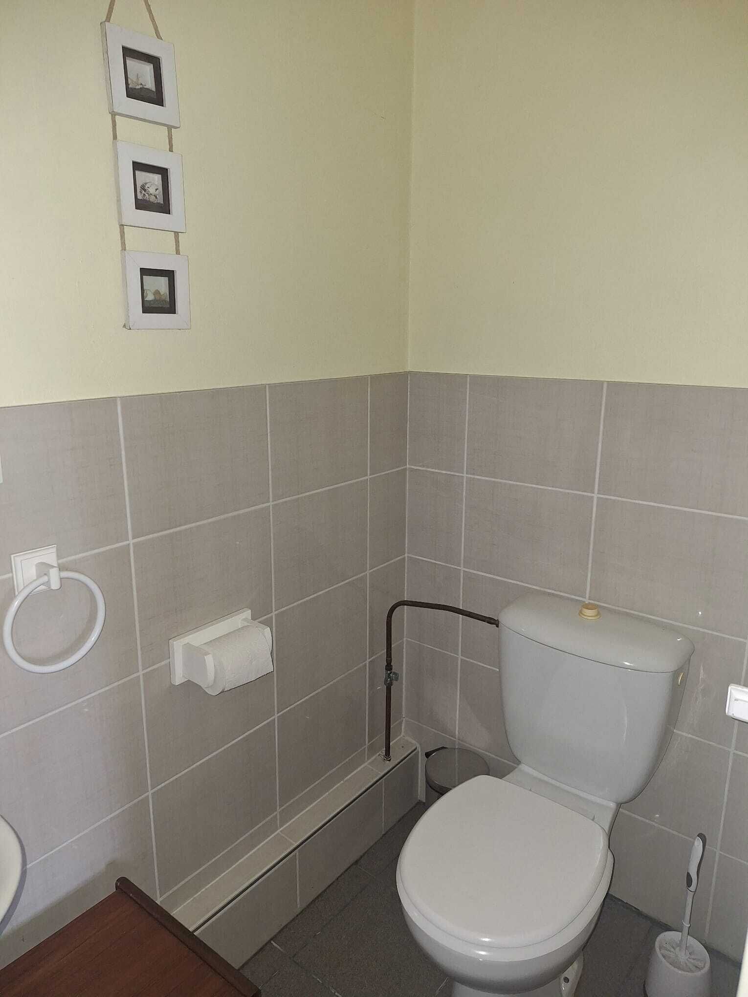 Dusche, Handtücher, Seife, Toilettenpapier