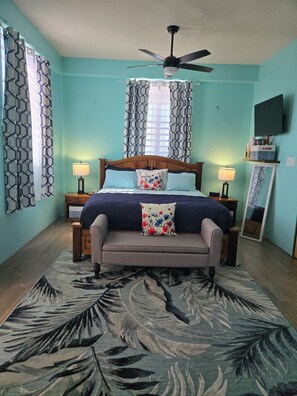 2 chambres, fer et planche à repasser, Wi-Fi, literie fournie