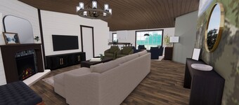 NEW! Spacious Farmhouse Cabin, 30 acres w/ Pond, Waterfall, Trails