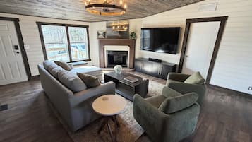 Smart TV, video games, books, stereo