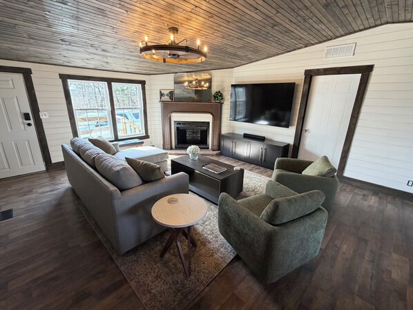 Smart TV, video games, books, stereo