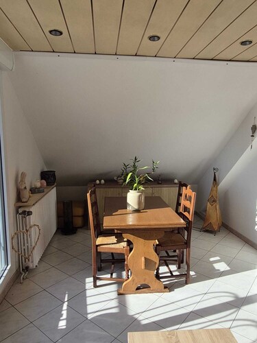 Appartement lumineux situé dans une maison