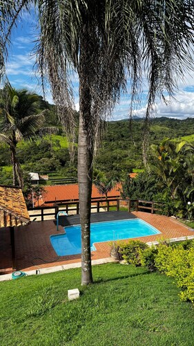 Sítio Encanto Brumadinho - Lodging near INHOTIM, ideal for families.