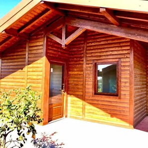 Bungalow, vue jardin | Détail de l’extérieur