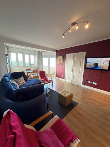 Apartment in Mogro first line of beach