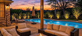 Stylish 3BR Retreat + Office and Private Pool in Edmond