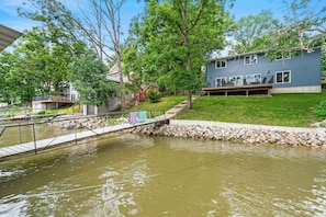 Property grounds - Lakefront Oasis w/ Private Dock + Paddle Boards (Lake Ozark)