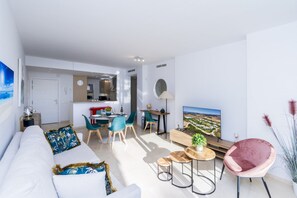 Apartment | Living room - 4-guest Lagoon Resort Apartment (Casares)