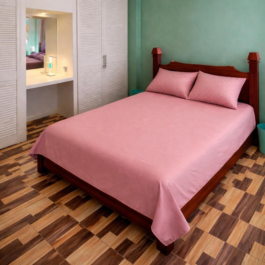 3 chambres, fer et planche à repasser, Wi-Fi, draps fournis