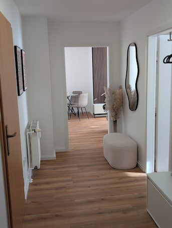 Interior. Completely renovated design apartment close to the city