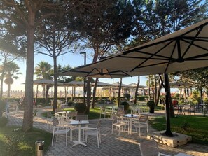 Restauration en plein air