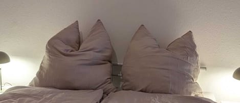 Iron/ironing board, travel cot, free WiFi, bed sheets