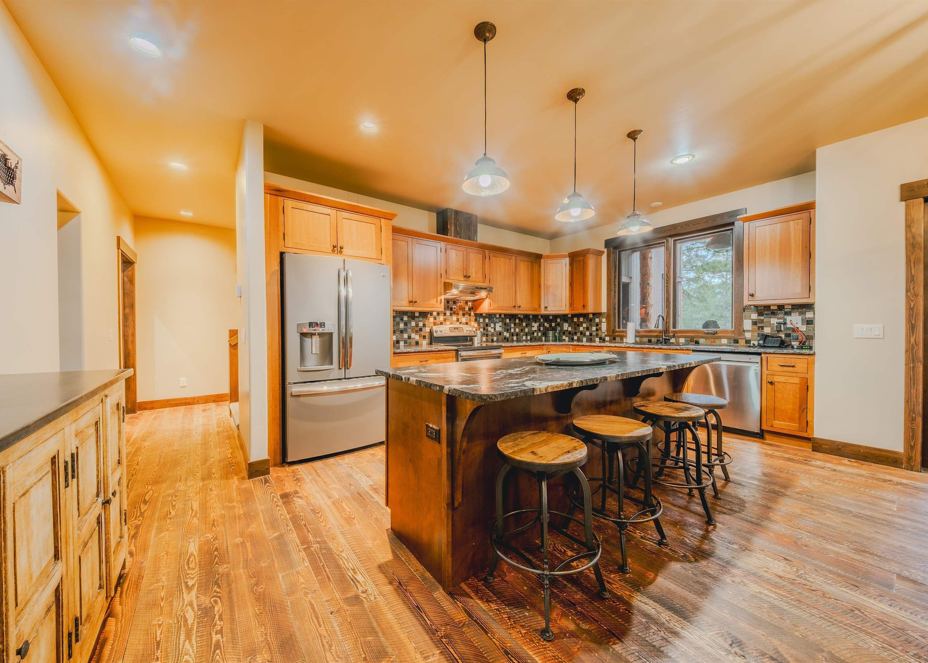 Casa, varias camas, patio, vistas al campo de golf (Wilderness Club Manor) | Cocina privada