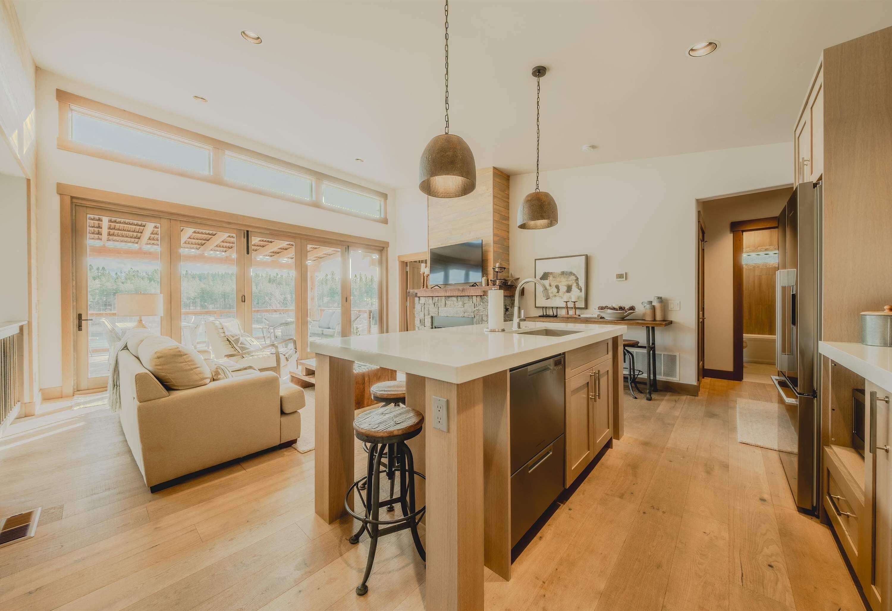 Maison, Plusieurs lits, baignoire à remous, vue sur la montagne (Wilderness Club Home) | Cuisine privée