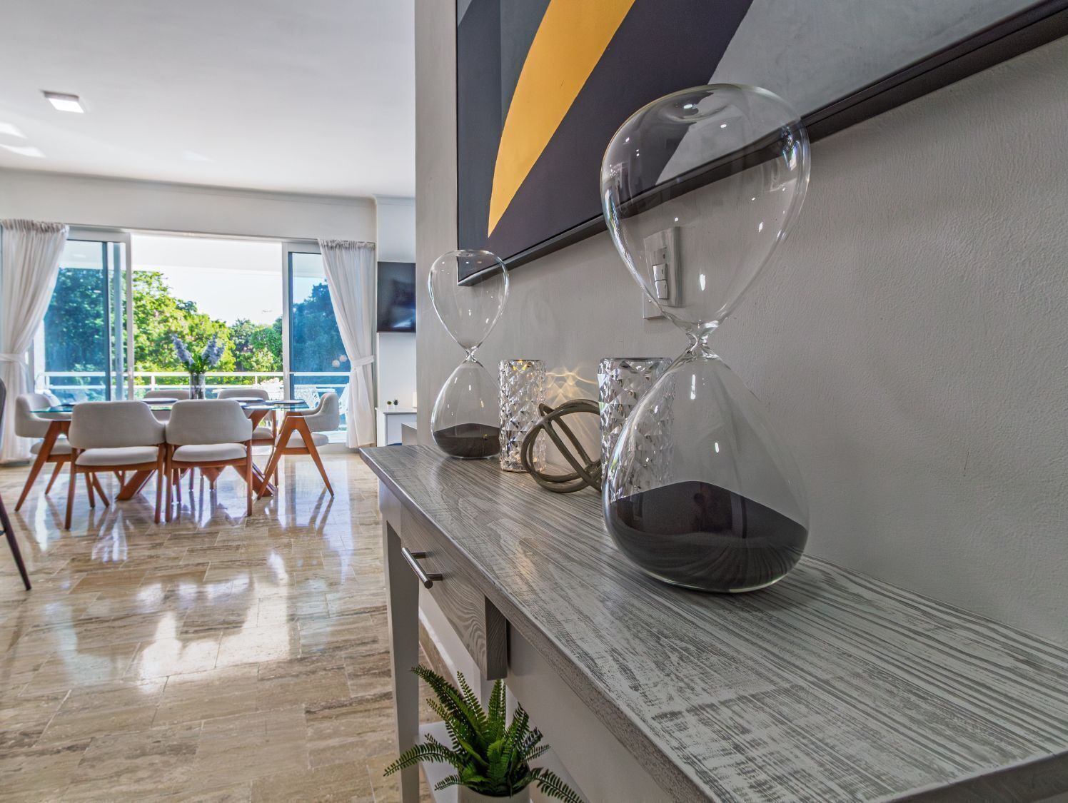 55-inch Smart TV with cable channels, Netflix, streaming services