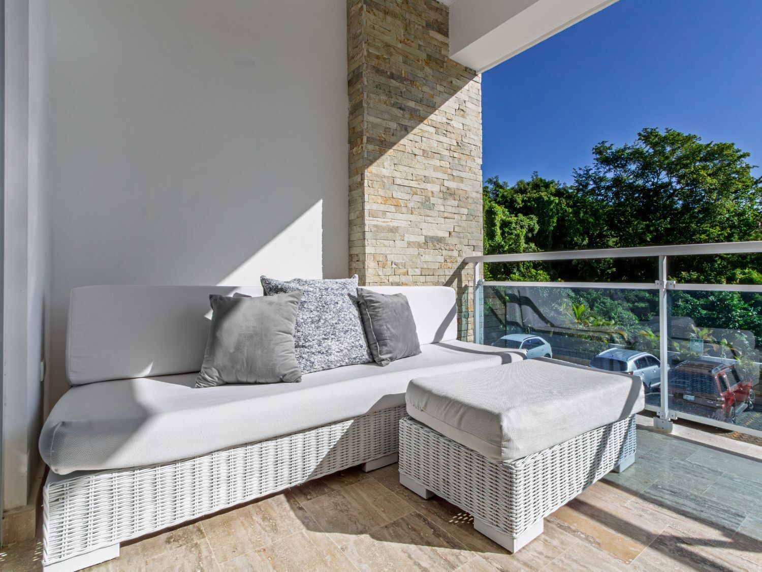 Khuôn viên nơi lưu trú