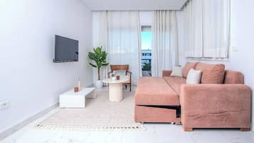 Lägenhet - 2 sovrum - rökare - balkong | Vardagsrum