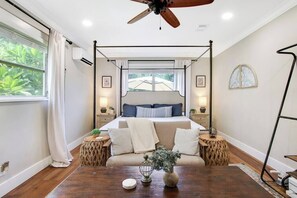 1 chambre, fer et planche à repasser, Wi-Fi, draps fournis