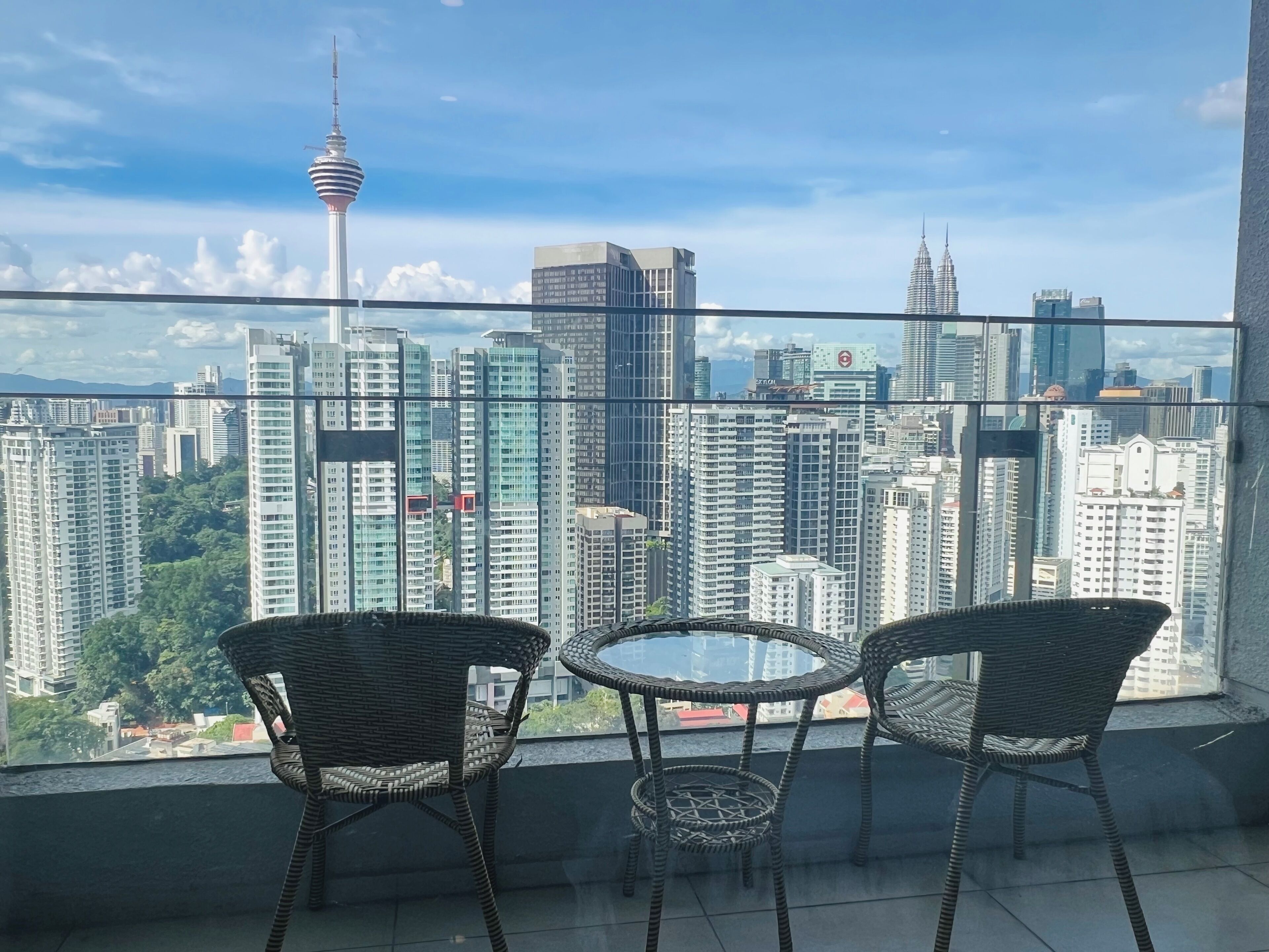 Luxury Double Room | Balcony view