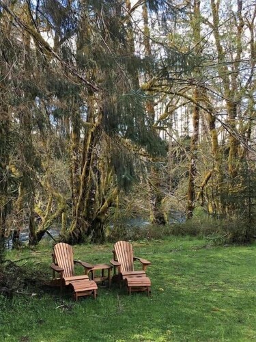 Tranquil Cabin 1 “Spruce”| Riverside | Near Olympic NP