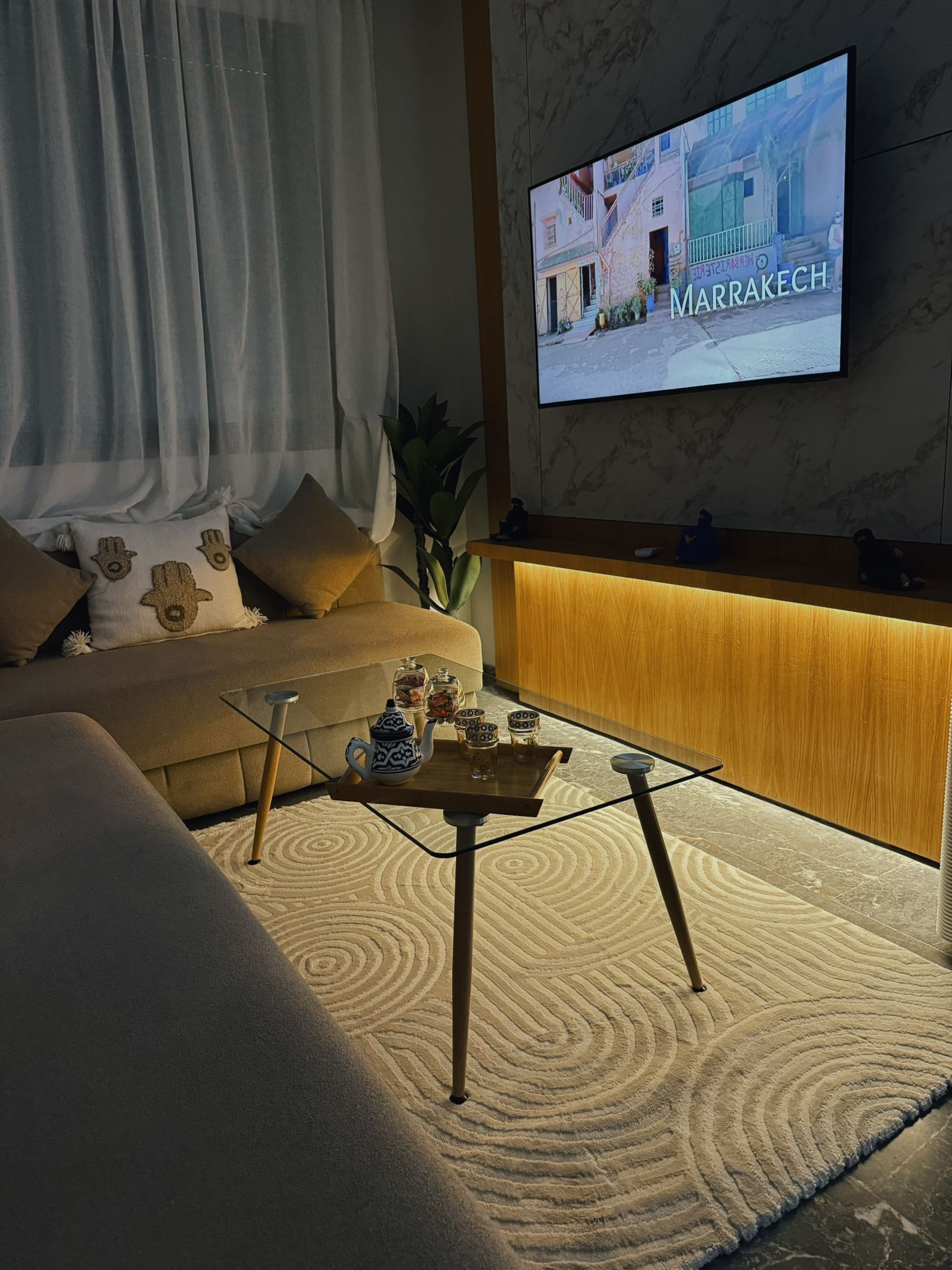 Área de sala de estar