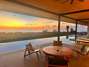 Pool - Brand-new luxury home in the heart of Santa Teresa with stunning 60 ft lap pool (Santa Teresa)