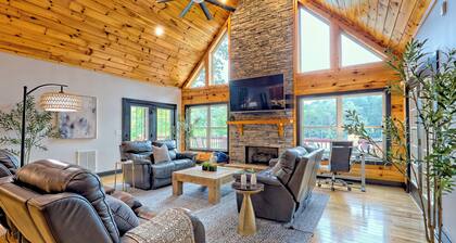 Lakefront Luxury w/ Dock + Fenced Yard - Pets Friendly