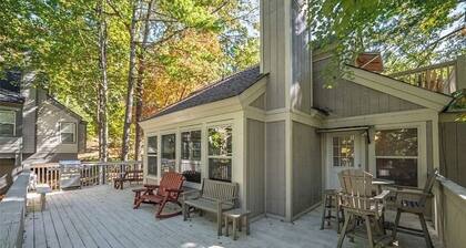Golf course, pool, tennis, river tubing and pet friendly