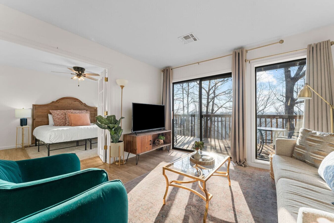 Televisie en een dvd-speler