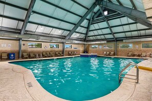 Indoor pool, outdoor pool - 8BR Beach House, Sweeping Direct Gulf Views, Sleeps 20, Steps to Sand, 7 Pools (Gulf Shores)
