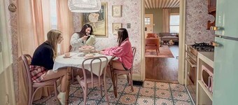 Peaches and Cream Coffee and Confetti Villa