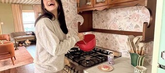 Peaches and Cream Coffee and Confetti Villa