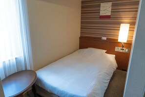 In-room safe, desk, laptop workspace, blackout curtains - Morino Hotel Sendai (Sendai)