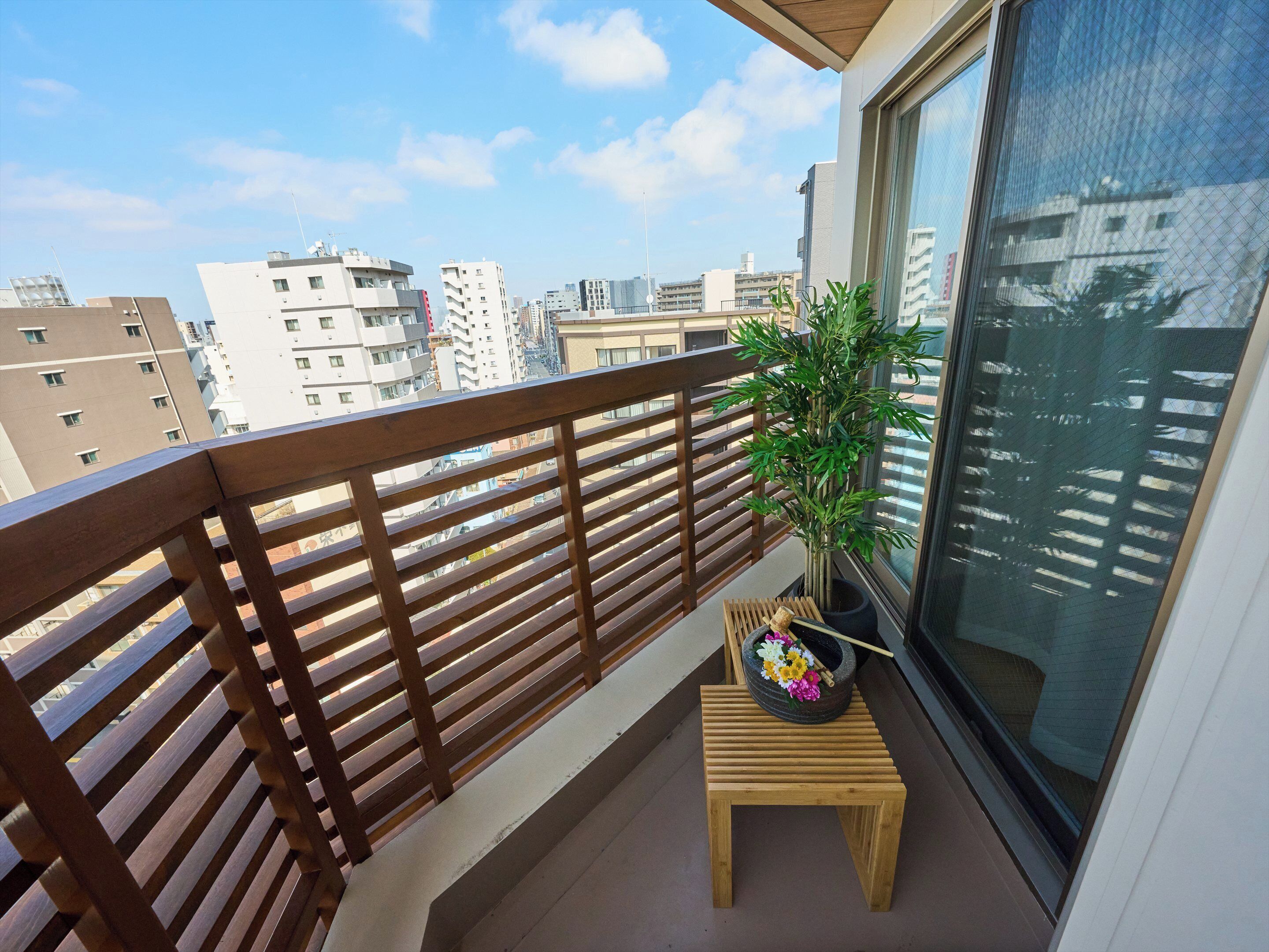 Lejlighed - 1 soveværelse - ikke-ryger | Balkon