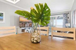 Dining - 2BD/2BA Oceanfront Corner Unit-Pet Friendly- Windy Shores 306 (North Myrtle Beach)