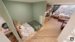 Studiosuite, Kochnische | Kostenloses WLAN