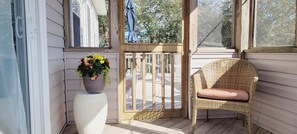 Terrace/patio - 5BR Private Pool & Spa Walk to Beach & Rec Room (Corolla)