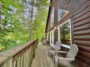 Chalet (4 Bedrooms) | Interior - 14 Guest, 7 Bed, 4 BR, Lakefront Cabin w/ Hot Tub (Rogers)
