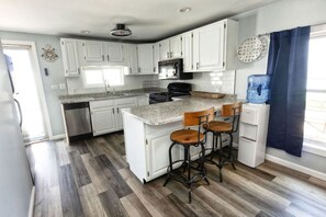 Cottage (2 Bedrooms) | Interior - The Jackson Cottage on Grass Lake - Waterfront 2/1 Nautical Cottage With Hot Tub, Firepit & Year-round Fun (Spring Grove)