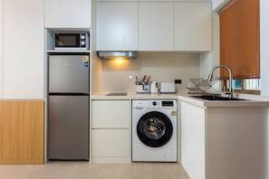 Condo, Balcony | Private kitchen - Prime Location 1BR New Condo C269 (Koh Samui)
