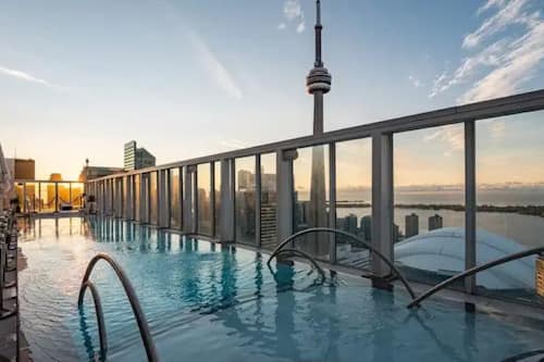 Seasonal outdoor pool
