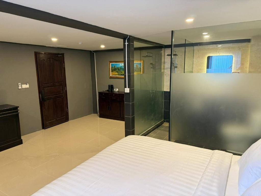 Quarto casal luxo, para não fumantes, ar-condicionado