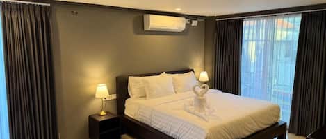 Superior-Doppelzimmer, 1 Queen-Bett, Nichtraucher, Klimaanlage | Kostenloses WLAN