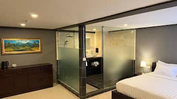 Quarto casal luxo, para não fumantes, ar-condicionado