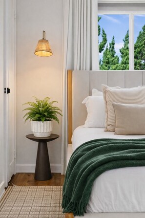 3 habitaciones, internet y ropa de cama 